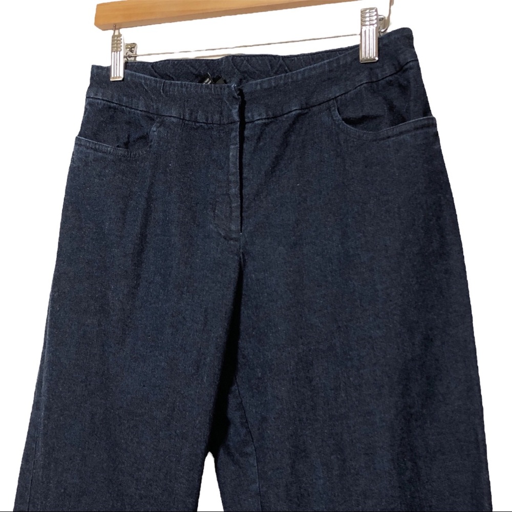 Eileen Fisher Wide Leg Jeans - Picture 3 of 13